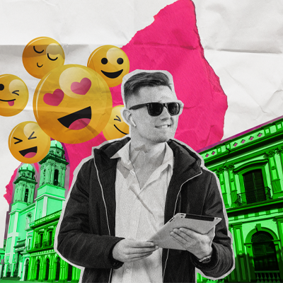 02 Men looking: done for you content creation